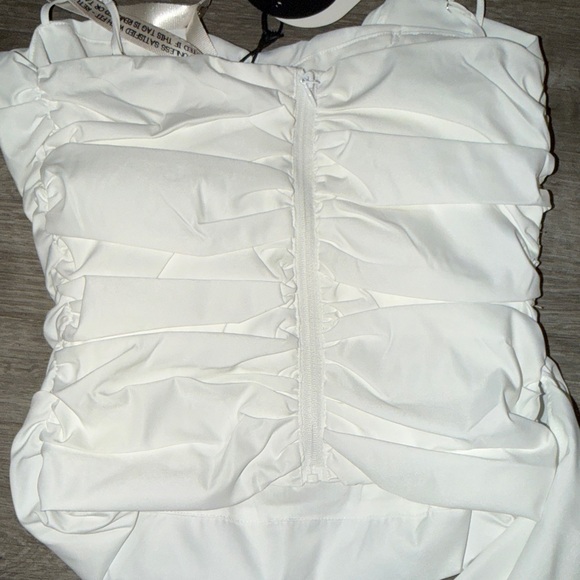 Mistress Rocks White Ruffle Top - Picture 14 of 15